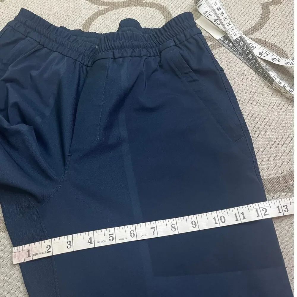 Lululemon Engineered Tech-Woven Straight-Leg Pants True Navy Size M LM5APAS